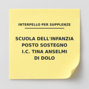 interpello sostegno infanzia